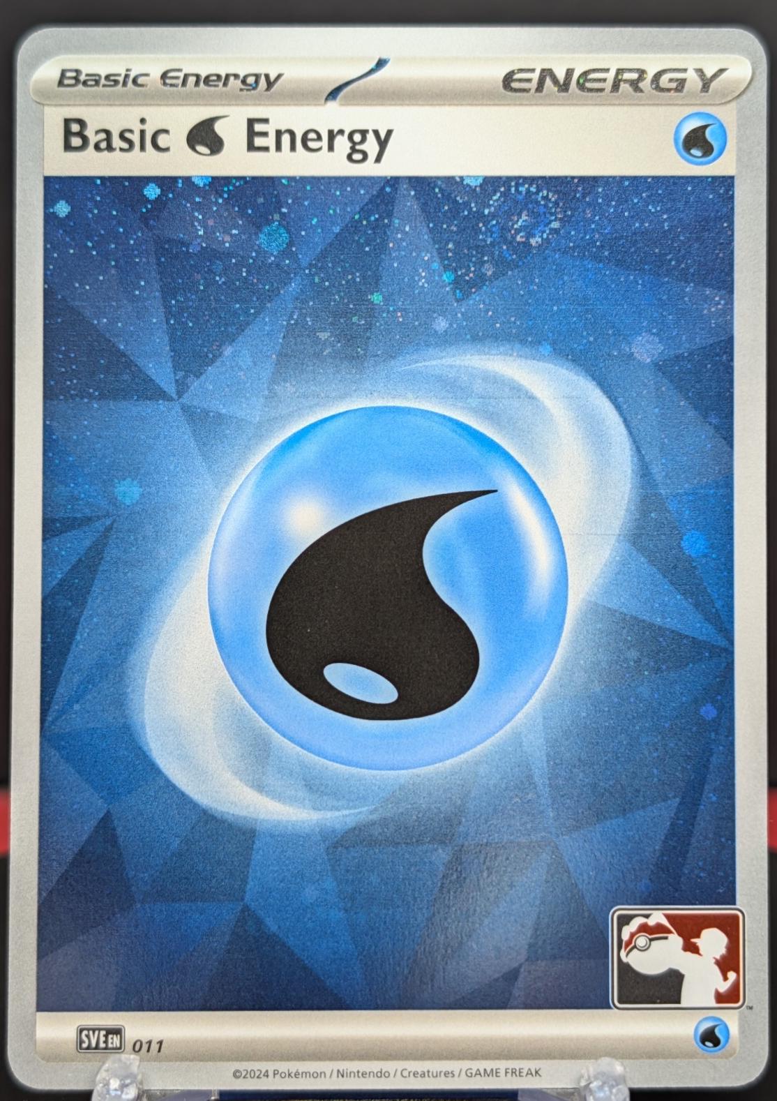 Scarlet & Violet Energy Basic Water Energy [Cosmos-Holo] Pokémon card